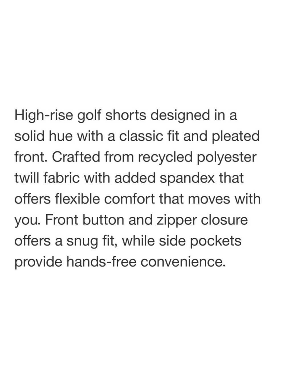 All In Motion Pleated Woven Black Golf Shorts 4” Size Large | NWT - Picture 5 of 11